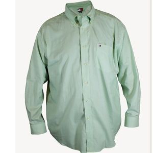 Tommy Hilfiger Stripe Button Down Dress Shirt